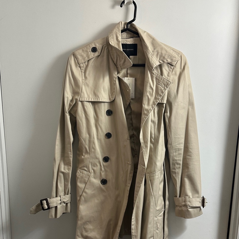 Beige Trench Coat